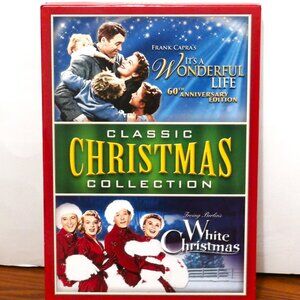 Classic Christmas Collection IT'S A WONDERFUL LIFE & WHITE CHRISTMAS  2-Disc DVD